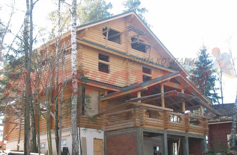 срубы домов в архангельске 